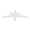 Ekena Millwork Alberta Architectural Grade PVC Gable Bracket, 60"W x 17 1/2"H x 2"D x 4"F, 7/12 Pitch GBP060X18X0204ALB00 - alternate 4